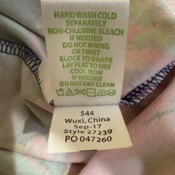 Lilly Pulitzer Women's Ophelia Dress in Bright Navy Al Fresco Size Medium EUC - Picture 10 of 12